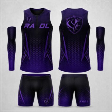 RADL Black/Purple Competition Uniform