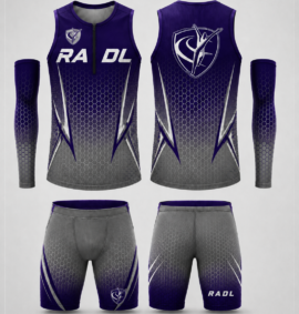 RADL Purple/Gray Competition Uniform