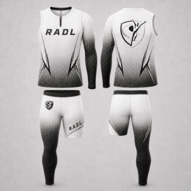 RADL White/Black One-Arm One-Leg Uniform