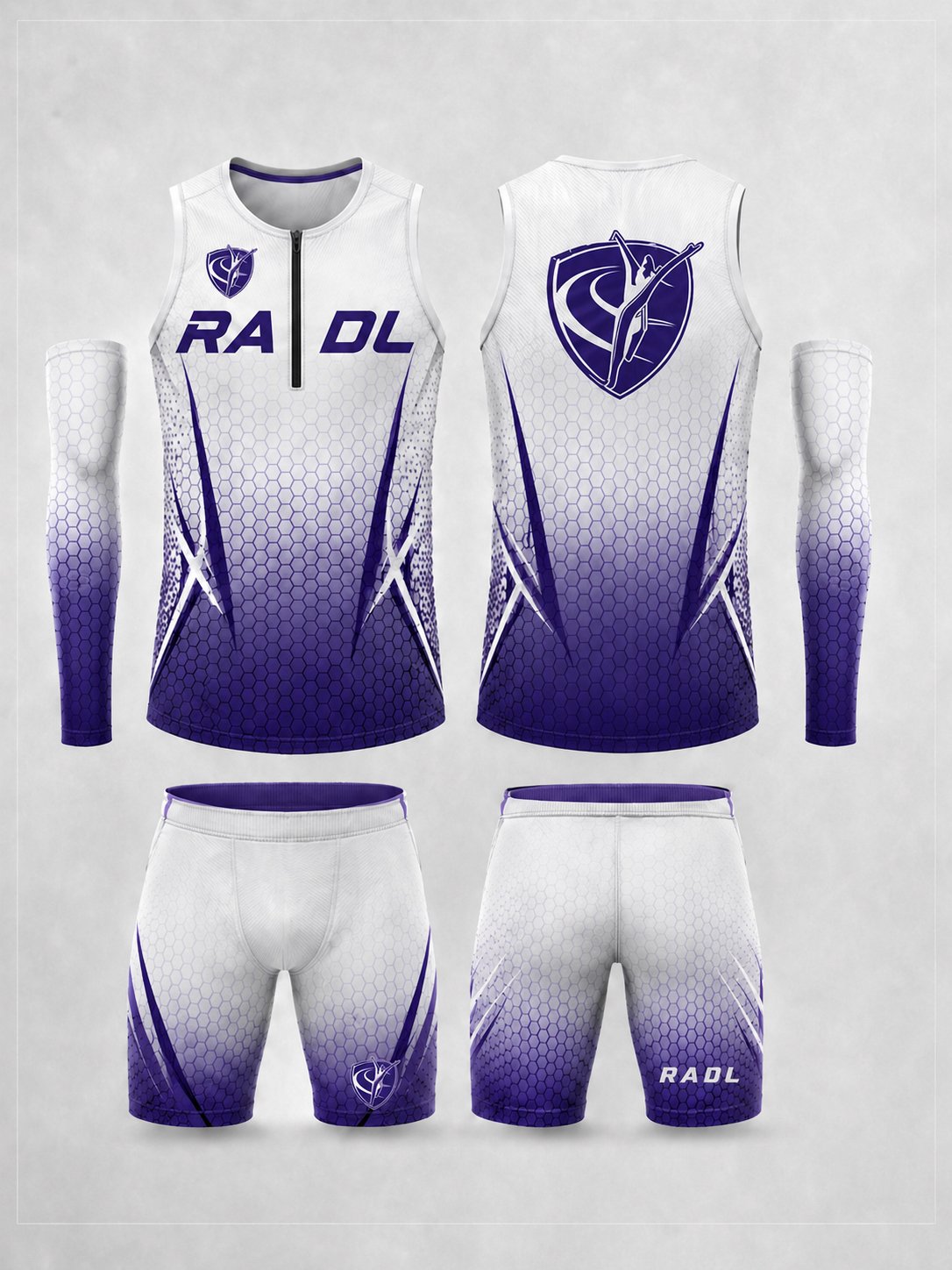 RADL Uniform – White/Purple