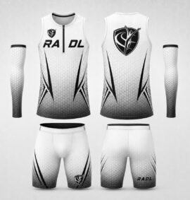 RADL White/Black Competition Uniform