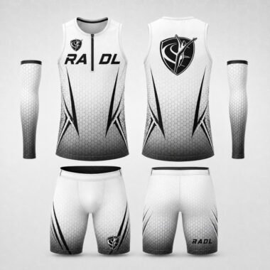 RADL White/Black Competition Uniform